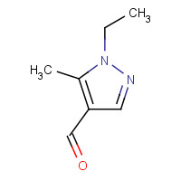 933778-29-1 1-Ethyl-5-methyl-1H-pyrazole-4-carbaldehyde chemical structure
