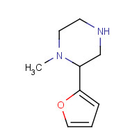 59037-70-6 1-(2-Furylmethyl)piperazine chemical structure