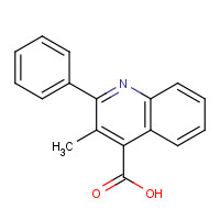 43071-45-0 3-Methyl-2-phenylquinoline-4-carboxylic acid chemical structure