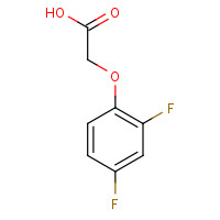 399-44-0 (2,4-Difluorophenoxy)acetic acid chemical structure