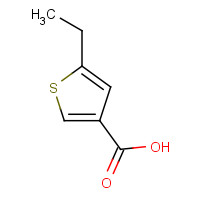 19156-51-5 5-Ethylthiophene-3-carboxylic acid chemical structure