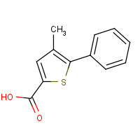 40133-12-8 4-Methyl-5-phenylthiophene-2-carboxylic acid chemical structure