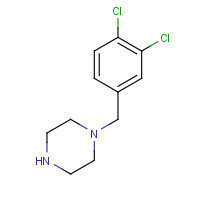 55513-17-2 1-(3,4-Dichlorobenzyl)piperazine chemical structure