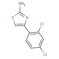 93209-97-3 4-(2,4-Dichlorophenyl)-1,3-thiazol-2-amine chemical structure