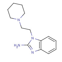 435342-20-4 1-(2-Piperidin-1-ylethyl)-1H-benzimidazol-2-amine chemical structure