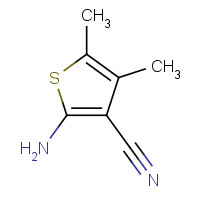 4651-94-9 2-Amino-4,5-dimethylthiophene-3-carbonitrile chemical structure