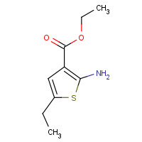 4507-13-5 Ethyl 2-amino-5-ethylthiophene-3-carboxylate chemical structure