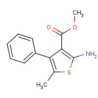350988-88-4 Methyl 2-amino-5-methyl-4-phenylthiophene-3-carboxylate chemical structure