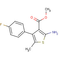 350992-29-9 Methyl 2-amino-4-(4-fluorophenyl)-5-methylthiophene-3-carboxylate chemical structure