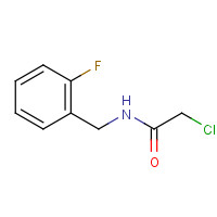 895367-63-2 2-Chloro-N-(2-fluorobenzyl)acetamide chemical structure