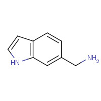 3468-17-5 1H-Indol-6-ylmethylamine chemical structure