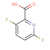 851386-45-3 3,6-Difluoropyridine-2-carboxylic acid chemical structure