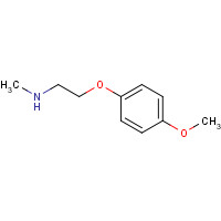 102246-82-2 2-(4-Methoxyphenoxy)-N-methyl-1-ethanamine chemical structure
