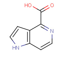 1040682-84-5 1H-Pyrrolo[3,2-c]pyridine-4-carboxylic acid chemical structure