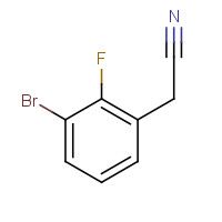 874285-03-7 (3-Bromo-2-fluorophenyl)acetonitrile chemical structure