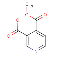24202-74-2 4-(Methoxycarbonyl)nicotinic acid chemical structure