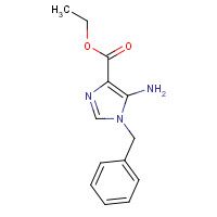 68462-61-3 Ethyl 5-amino-1-benzyl-1H-imidazole-4-carboxylate chemical structure