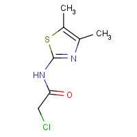 50772-54-8 2-Chloro-N-(4,5-dimethyl-thiazol-2-yl)-acetamide chemical structure