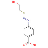 331837-01-5 (E)-4-((2-Hydroxyethylthio)diazenyl)benzoic acid chemical structure