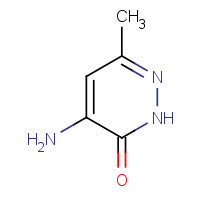 13925-21-8 4-Amino-6-methyl-2H-pyridazin-3-one chemical structure