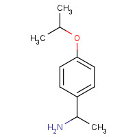 103990-05-2 1-(4-Isopropoxy-phenyl)-ethylamine chemical structure
