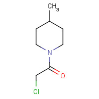 4593-20-8 2-Chloro-1-(4-methyl-piperidin-1-yl)-ethanone chemical structure