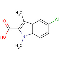 152088-13-6 5-Chloro-1,3-dimethyl-1H-indole-2-carboxylic acid chemical structure