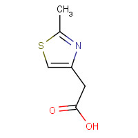 13797-62-1 (2-Methyl-thiazol-4-yl)-acetic acid chemical structure