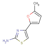 1634-46-4 4-(5-Methyl-furan-2-yl)-thiazol-2-ylamine chemical structure