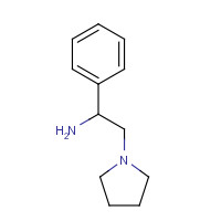 31788-83-7 1-Phenyl-2-pyrrolidin-1-yl-ethylamine chemical structure