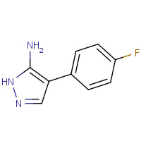 5848-05-5 4-(4-Fluorophenyl)-1H-pyrazol-5-amine chemical structure