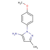 91331-86-1 1-(4-Methoxyphenyl)-3-methyl-1H-pyrazol-5-ylamine chemical structure