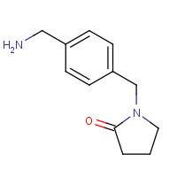 953752-30-2 1-(4-Aminomethyl-benzyl)-pyrrolidin-2-one chemical structure