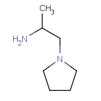 50998-03-3 1-Methyl-2-pyrrolidin-1-yl-ethylamine chemical structure