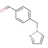 887922-90-9 4-Pyrazol-1-ylmethyl-benzaldehyde chemical structure