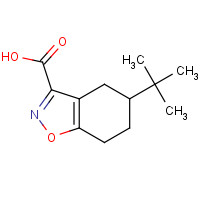 832684-43-2 5-tert-Butyl-4,5,6,7-tetrahydro-benzo[d]isoxazole-3-carboxylic acid chemical structure