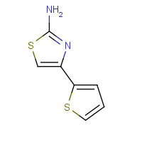 28989-50-6 4-Thiophen-2-yl-thiazol-2-ylamine chemical structure
