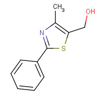 61291-91-6 (4-Methyl-2-phenyl-thiazol-5-yl)-methanol chemical structure