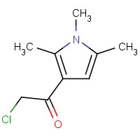 565195-14-4 2-Chloro-1-(1,2,5-trimethyl-1H-pyrrol-3-yl)-ethanone chemical structure