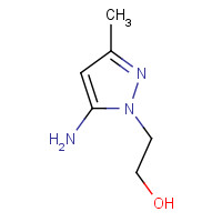 51546-08-8 2-(5-Amino-3-methyl-pyrazol-1-yl)-ethanol chemical structure