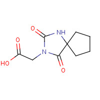 714-72-7 (2,4-Dioxo-1,3-diaza-spiro[4.4]non-3-yl)-acetic acid chemical structure