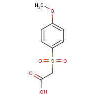 3937-99-3 (4-Methoxy-benzenesulfonyl)-acetic acid chemical structure