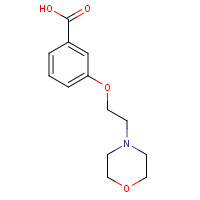219935-32-7 3-(2-Morpholin-4-yl-ethoxy)-benzoic acid chemical structure
