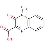 18559-42-7 4-Methyl-3-oxo-3,4-dihydro-quinoxaline-2-carboxylic acid chemical structure