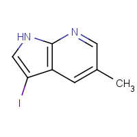 1138443-83-0 3-Iodo-5-methyl-1H-pyrrolo[2,3-b]pyridine chemical structure