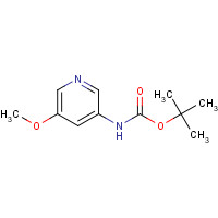 342603-10-5 tert-Butyl 5-methoxypyridin-3-ylcarbamate chemical structure