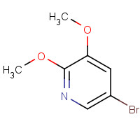 52605-98-8 5-Bromo-2,3-dimethoxypyridine chemical structure