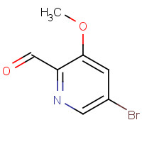 1087659-24-2 5-Bromo-3-methoxypicolinaldehyde chemical structure