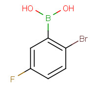 959996-48-6 2-Bromo-5-fluorophenylboronic acid chemical structure