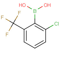851756-52-0 2-Chloro-6-(trifluoromethyl)phenylboronic acid chemical structure